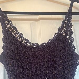 Elegant Black Lace Dress